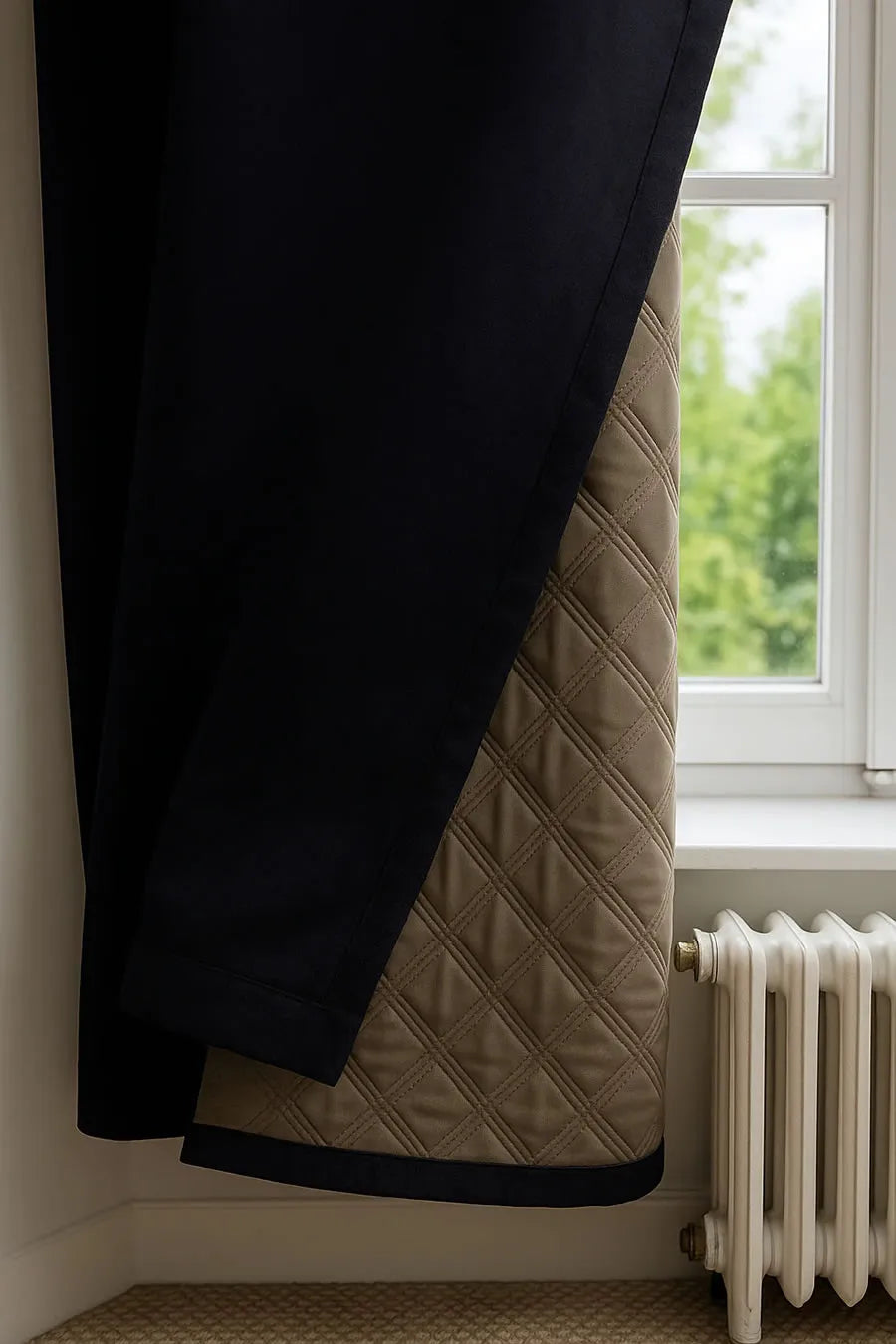 Rideaux acoustiques sur-mesure – 3-en-1