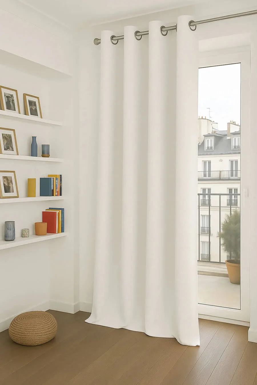 Rideaux acoustiques sur-mesure – 3-en-1