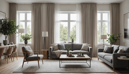 Noise-absorbing curtains: improve your home's peace and quiet