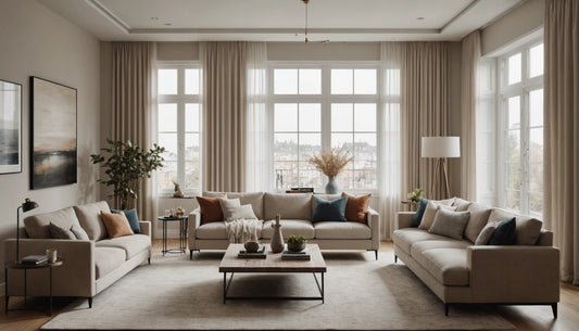 Separating a room with curtains: inspiring decorating ideas and tips