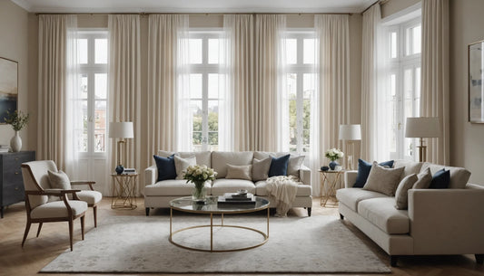 Curtains: 3 styles for a harmonious interior