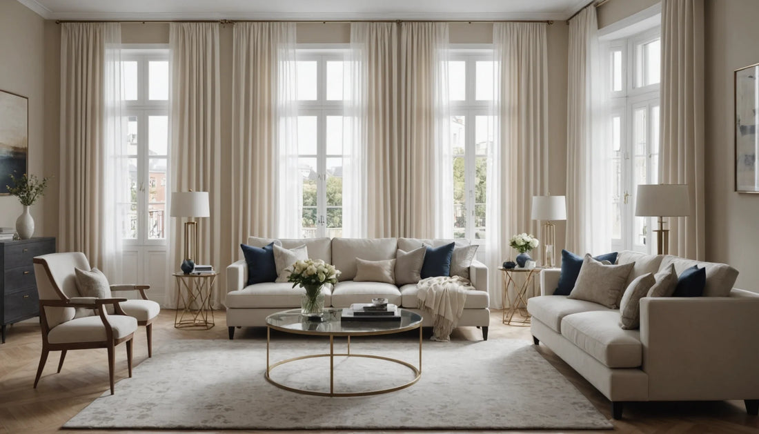 Type de rideau : les 3 styles à choisir pour un intérieur harmonieux