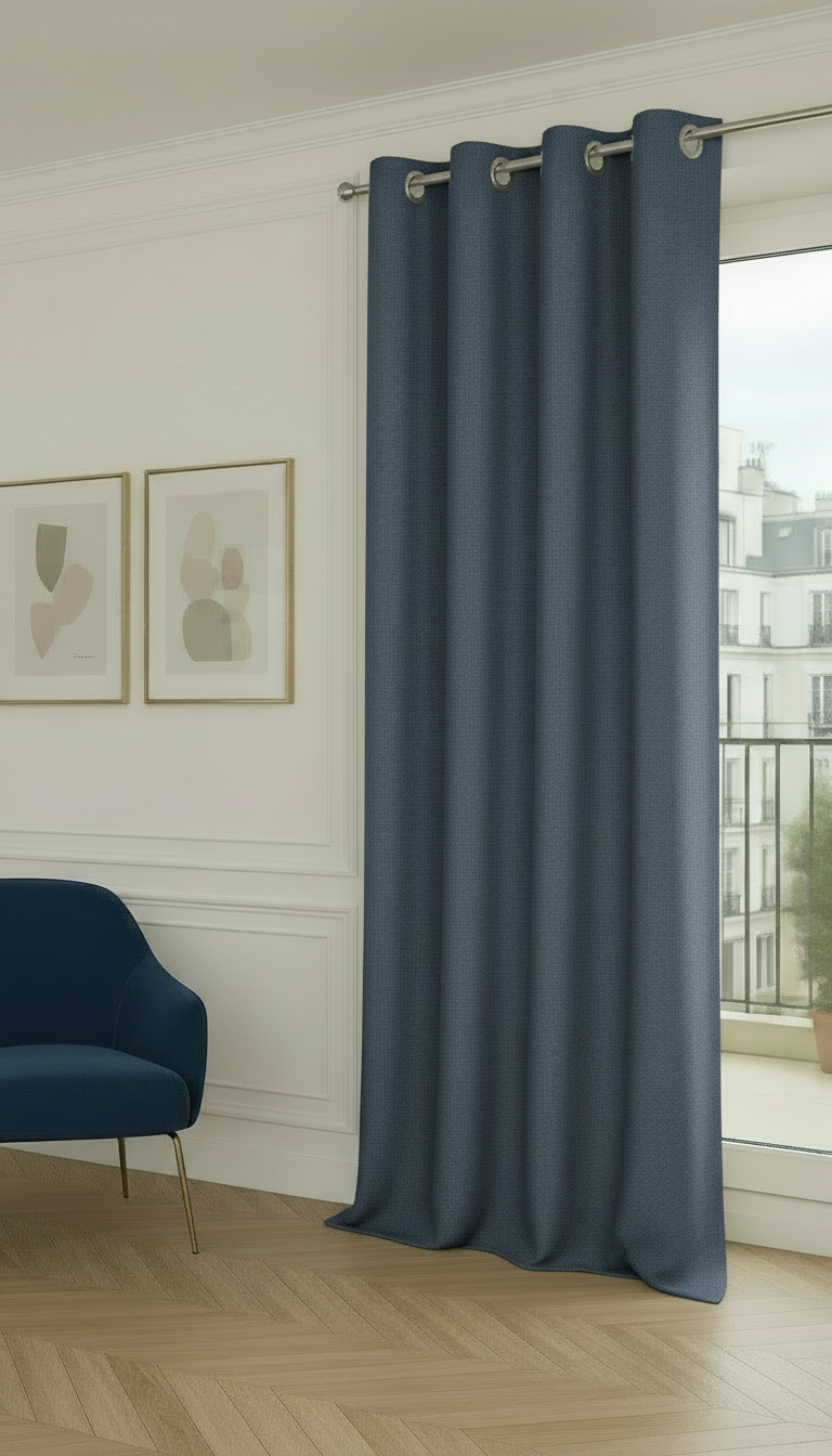 Rideaux acoustiques sur-mesure – 3-en-1