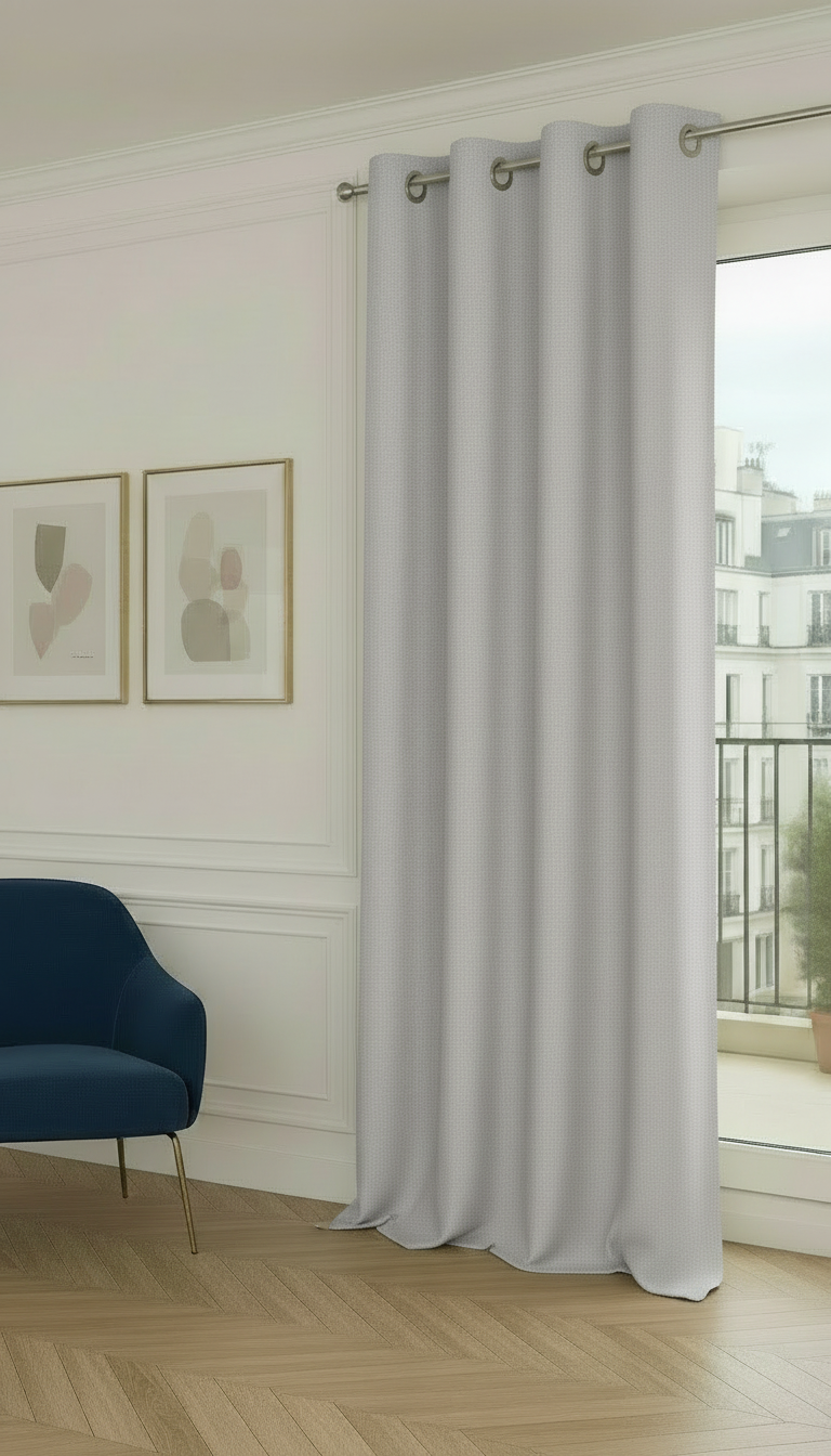 Rideaux acoustiques sur-mesure – 3-en-1