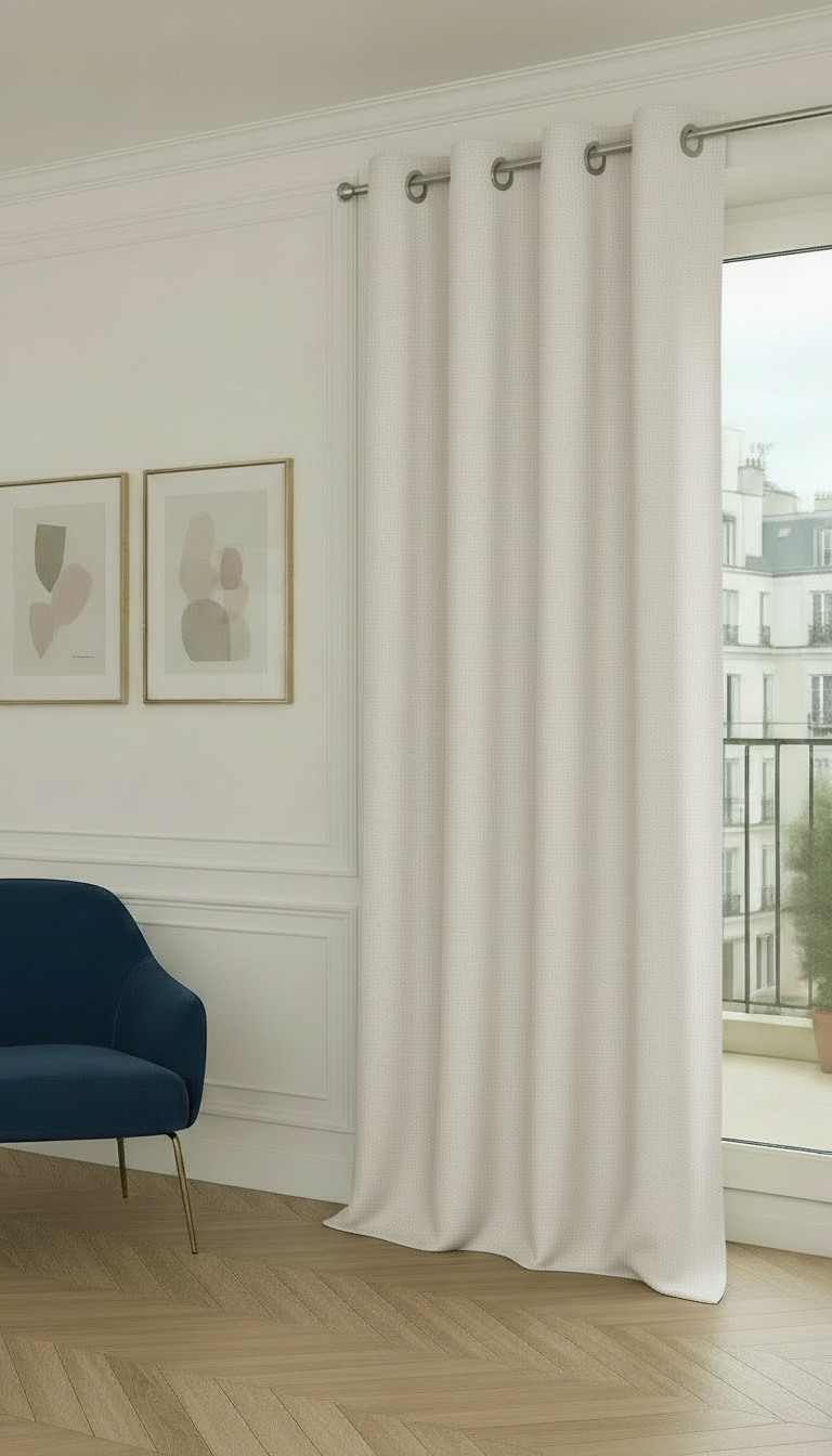 Rideaux acoustiques sur-mesure – 3-en-1