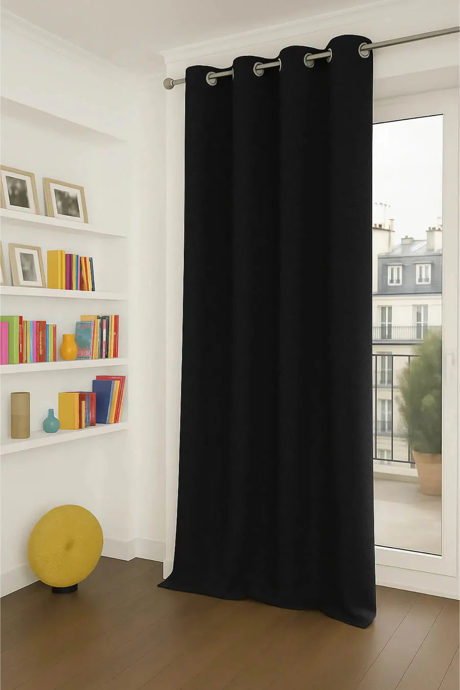 Rideaux acoustiques sur-mesure – 3-en-1