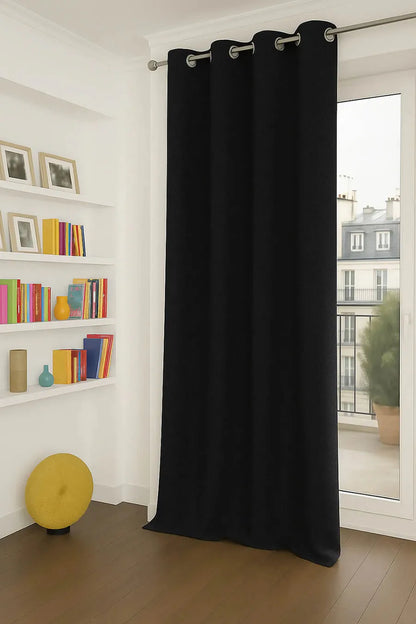 Rideaux acoustiques sur-mesure – 3-en-1