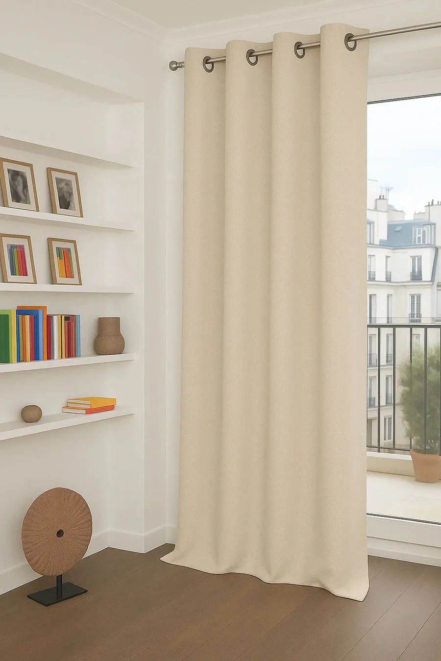 Rideaux acoustiques sur-mesure – 3-en-1