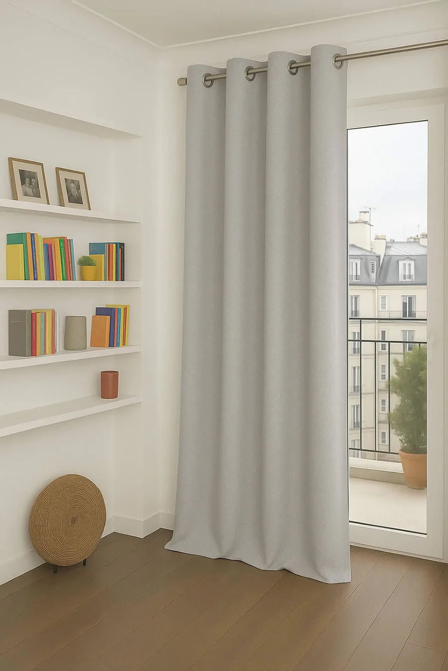 Rideaux acoustiques sur-mesure – 3-en-1