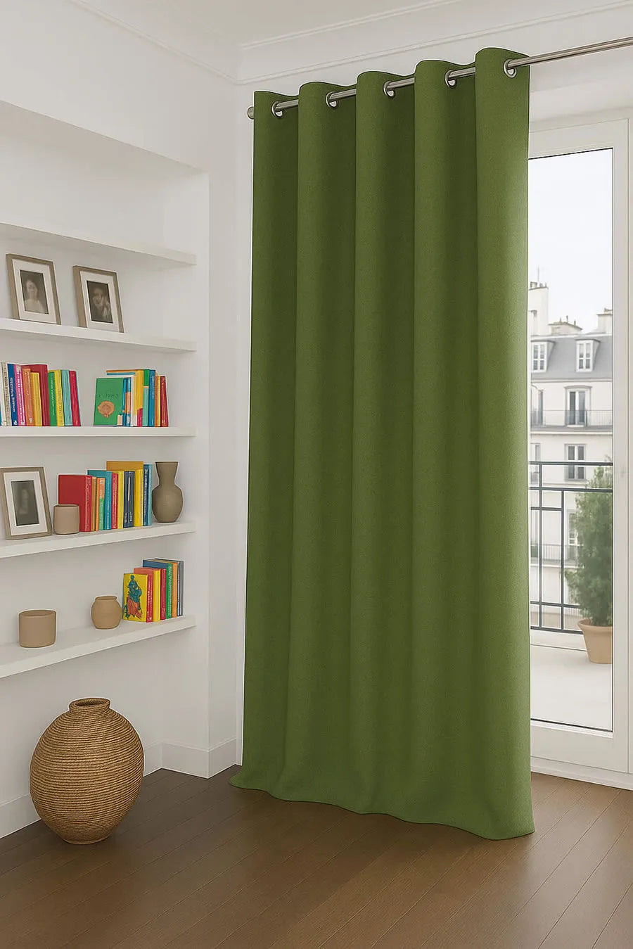 Rideaux acoustiques sur-mesure – 3-en-1