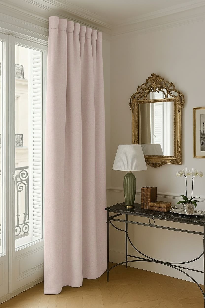 Rideaux acoustiques sur-mesure – 3-en-1