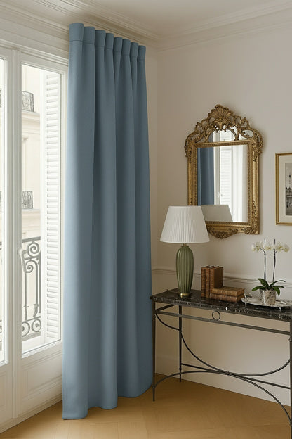 Rideaux acoustiques sur-mesure – 3-en-1