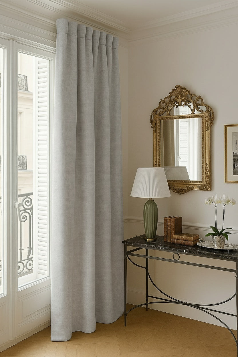 Rideaux acoustiques sur-mesure – 3-en-1