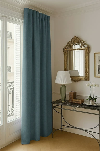 Rideaux acoustiques sur-mesure – 3-en-1