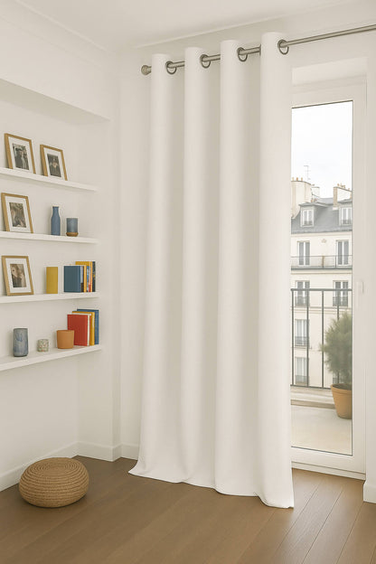 Rideaux acoustiques sur-mesure – 3-en-1