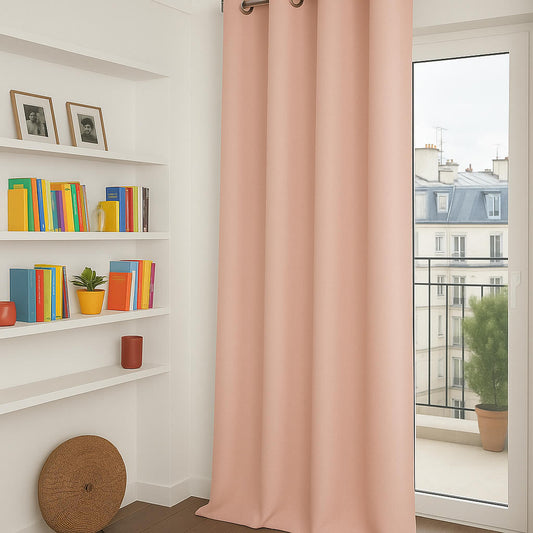 Rideau Isolant Thermique Rose